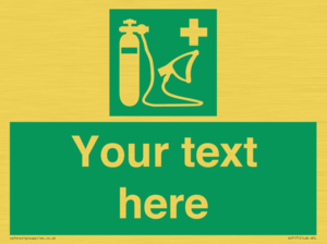 Custom Oxygen resuscitator